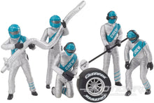 Load image into Gallery viewer, Carrera 1/32 Scale Figures Silver Mechanics (5) CRE20021133
