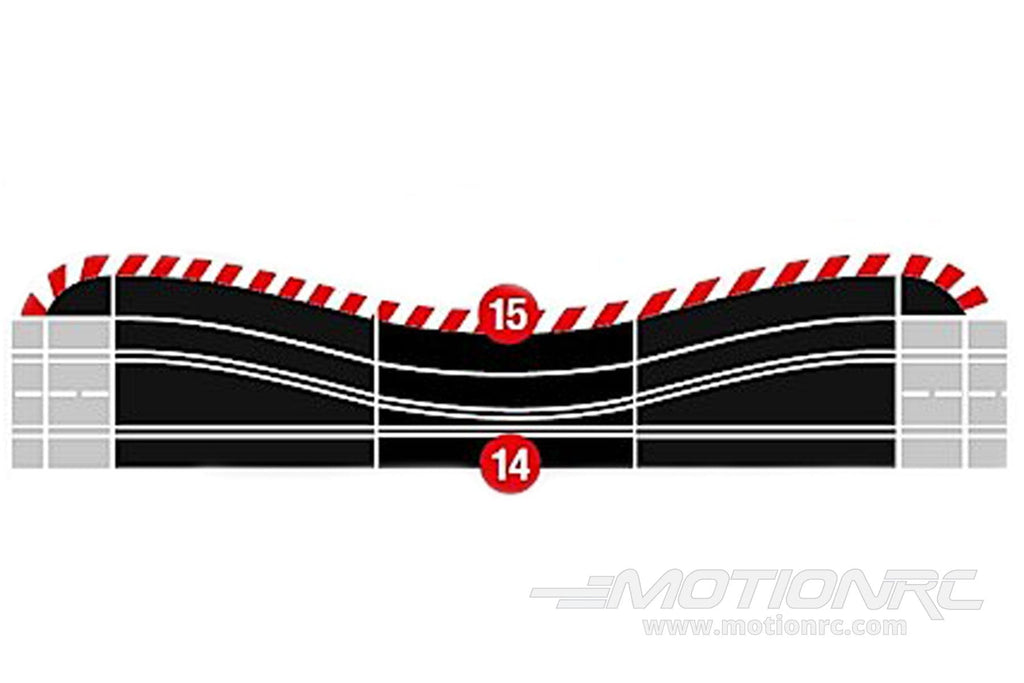 Carrera Chicane Track for Digital 124, 132, and Evolution Tracks CRE20030373