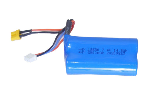 Diecast Masters 7.4v 2S 2000mAh Li-ion battery with XT30 Connector DCM28001-07