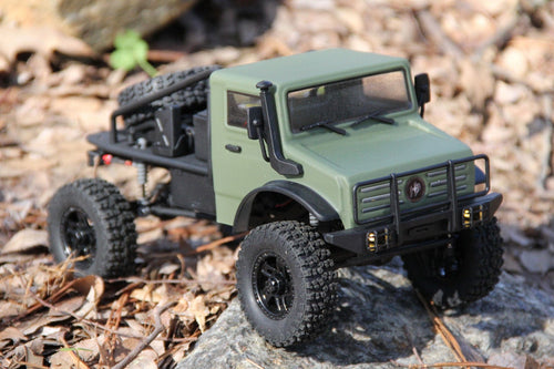Hobby Plus CR18P Army Green Trail Hunter 1/18 Scale 4WD Mini Crawler - RTR - (OPEN BOX) HBP1810250(OB)
