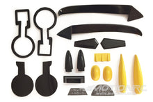 Load image into Gallery viewer, Nexa 1540mm AT-6 Texan Black Plastic Parts Set NXA1062-106
