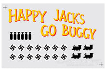 Load image into Gallery viewer, Nexa 1580mm P-51D Mustang &quot;Happy Jack&#39;s Go Buggy&quot; Decal Set NXA1063-105
