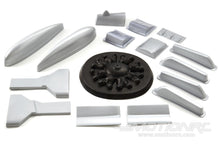 Load image into Gallery viewer, Nexa 1770mm T-28 Trojan Silver Plastic Parts Set NXA1056-206
