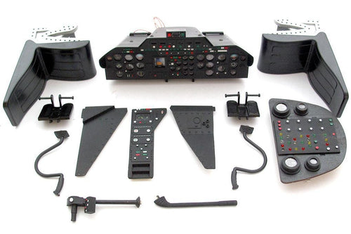 Roban 800 Size Airwolf Complete Cockpit Set - (OPEN BOX) RBN-70-117-AW(OB)