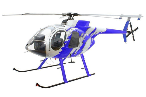 Roban MD-500E G-Jive Blue 700 Size Helicopter Scale Conversion - KIT - (OPEN BOX) RBN-KF500GJB7(OB)