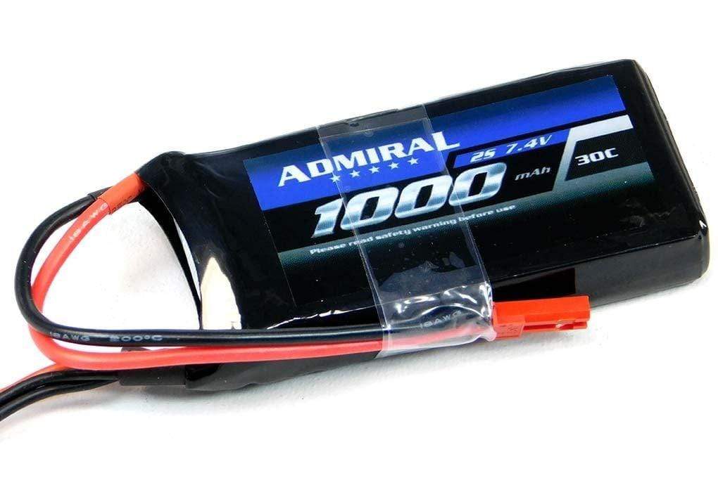 Batterie lipo 2S 7.4V 1000mAh