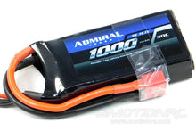 Load image into Gallery viewer, Admiral 1000mAh 3S 11.1V 30C LiPo Battery with T Connector EPR10003T
