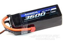 Load image into Gallery viewer, Admiral 3600mAh 4S 14.8V 40C LiPo Battery with T Connector EPR36004
