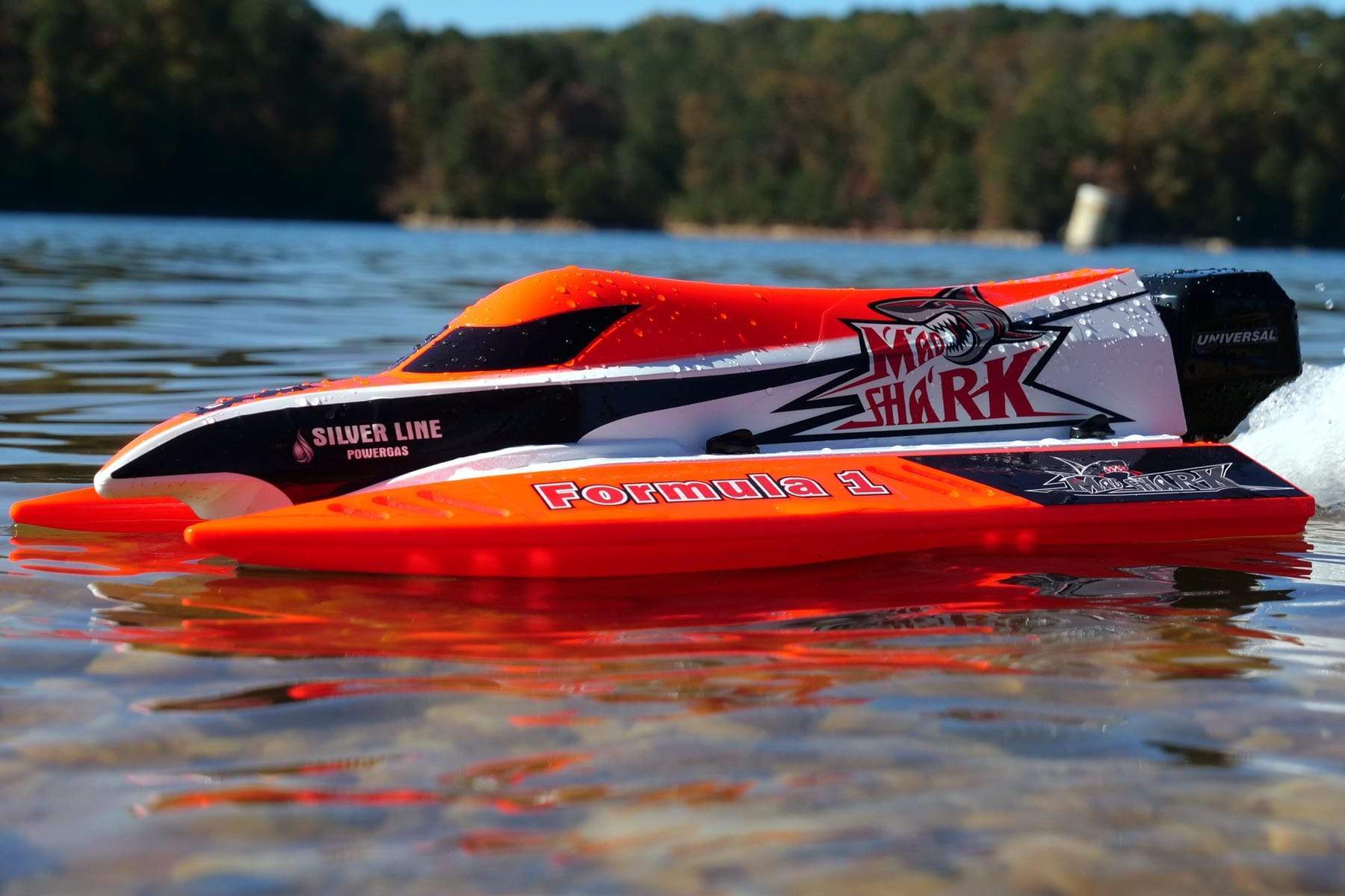 Mad shark rc shop boat