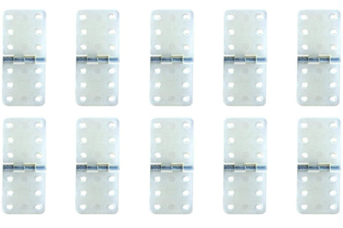 BenchCraft 11mm x 28mm Nylon Pinned Hinges - White (10 Pack) BCT5044-015