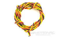 Load image into Gallery viewer, BenchCraft 26 Gauge Twisted Servo Wire - Yellow/Red/Black (1 Meter) BCT5003-003
