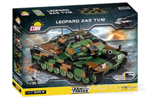 Load image into Gallery viewer, COBI Leopard 2A5 TVM 1:35 Scale Tank Building Block Set COBI-2620
