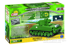Load image into Gallery viewer, COBI M4A3E8 Sherman &quot;Easy Eight&quot; 1:48 Scale Tank Building Block Set COBI-2705
