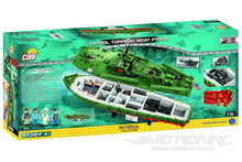 Load image into Gallery viewer, COBI PT-109 Patrol Torpedo Boat 1:35 Scale Building Block Set COBI-4825
