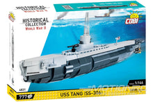 Load image into Gallery viewer, COBI USS Tang Submarine 1:144 Scale Building Block Set COBI-4831
