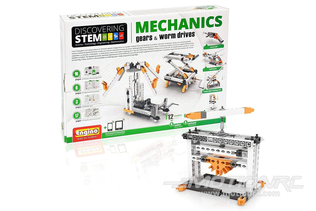 Engino STEM Mechanics - Gears and Worm Drives ELE-ENGSTEM05