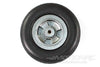 FlightLine 84mm (3.30") x 26mm PU Rubber Treaded Wheel for 5.1mm Axle W101417248