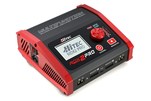 Hitec RDX2 Pro 260W 6 Cell (6S) Dual Port LiPo AC/DC Charger HRC44301
