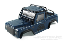 Load image into Gallery viewer, Hobby Plus 1/24 Scale Defender Blue Truck Cab Body with Roll Cage Set HBP240135
