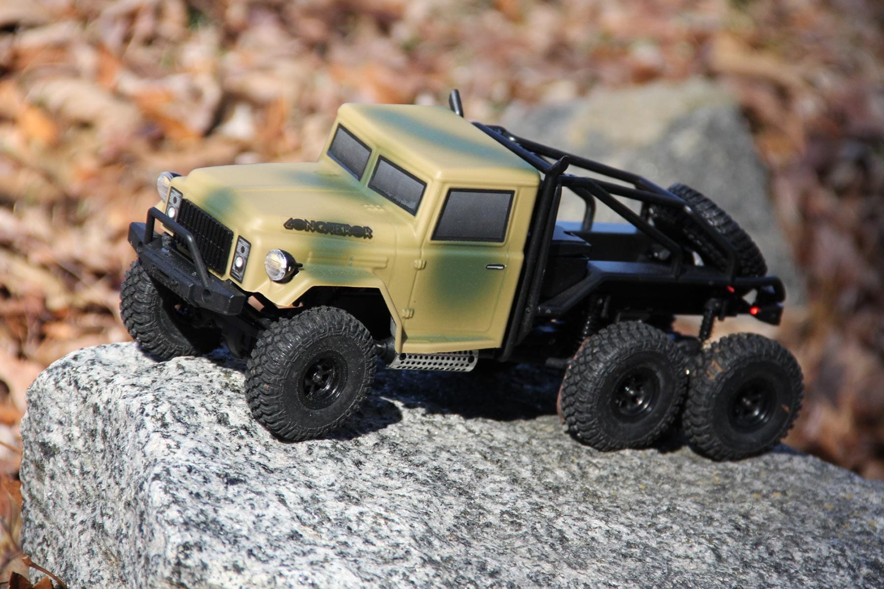 Hobby Plus CR18 6x6 Camo Conqueror 1/18 Scale Mini Crawler