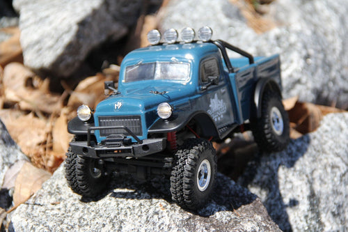 Hobby Plus CR18 Blue Harvest 1/18 Scale 4WD Mini Crawler - RTR HBP1810107-BL