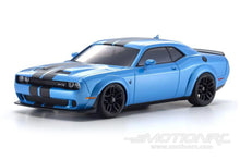 Load image into Gallery viewer, Kyosho Mini-Z Blue Dodge Challenger SRT Hellcat Redeye B5 MR-020 1/27 Scale AWD Car - RTR KYO32621BL
