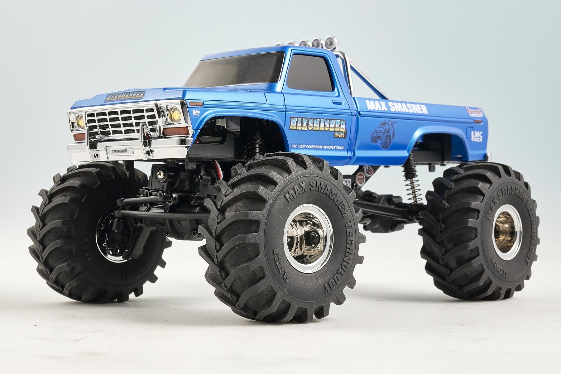 FMS FCX24 Smasher V2 Blue 1/24 Scale 4WD Monster Truck - RTR