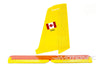 Nexa 1870mm DHC-6 Twin Otter Canadian Yellow Tail Set NXA1004-102