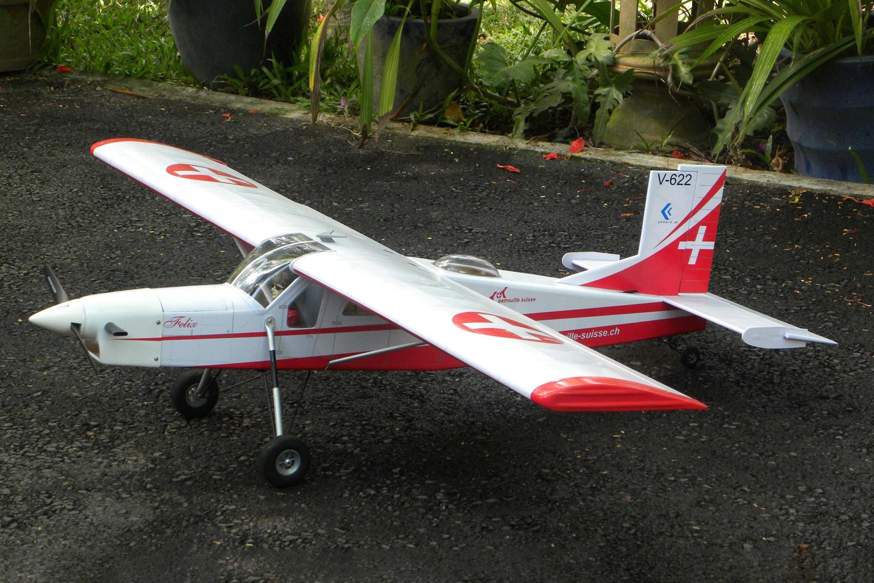 Nexa Pilatus PC 6 Swiss 1580mm 62.2