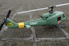 RotorScale UH-1A Huey Medic Green 450 Size Helicopter - PNP RSH0003P