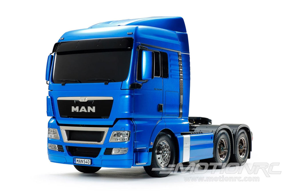 Tamiya MAN TGX 26.540 6x4 XLX Light Metallic Blue 1/14 Scale RC Tractor Truck - KIT TAM56370