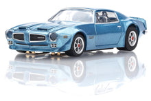 Load image into Gallery viewer, AFX Mega G+ HO Scale 1970 Firebird Formula 400 Atoll Blue Slot Car AFX22123
