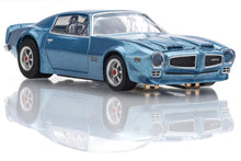 Load image into Gallery viewer, AFX Mega G+ HO Scale 1970 Firebird Formula 400 Atoll Blue Slot Car AFX22123
