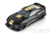 Load image into Gallery viewer, AFX Mega G+ HO Scale 2022 Shelby Mustang GT350H Black/Gold Slot Car AFX22082
