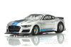 AFX Mega G+ HO Scale 2022 Shelby Mustang GT500KR Silver/Blue Slot Car AFX22099
