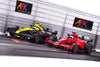 AFX Mega G+ HO Scale Formula One Slot Car Two Pack AFX22106