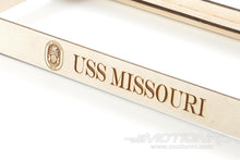 Load image into Gallery viewer, Bancroft 1/200 Scale Missouri Laser Engraved Heavy Duty Boat Stand BNC5073-005

