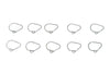 Bancroft 950mm DF95 2025 Mainsail Luff Ring (10) BNC1049-199