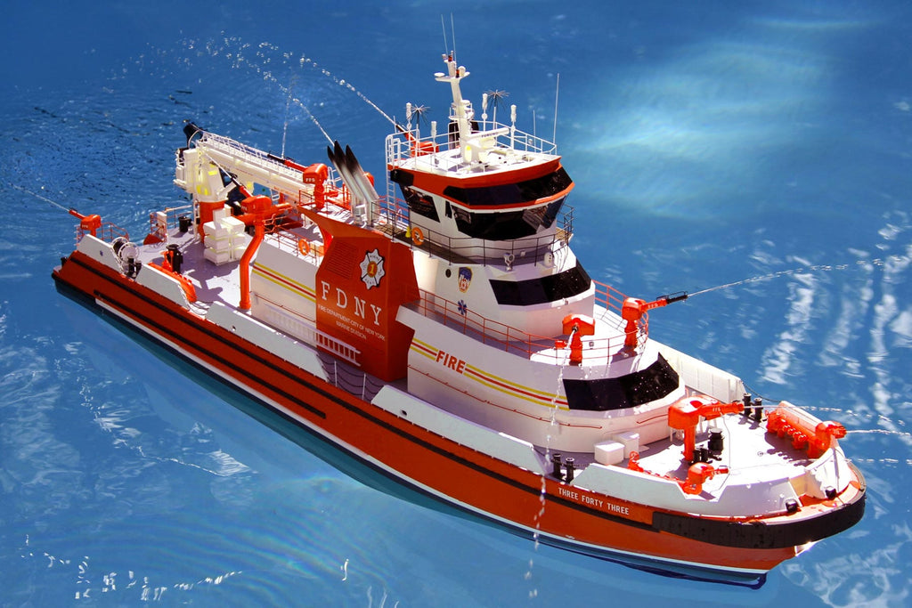 Bancroft FDNY 343 1/35 Scale 1296mm (51") Fireboat - RTR BNC1072-001