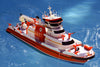 Bancroft FDNY 343 1/35 Scale 1296mm (51") Fireboat - RTR BNC1072-001