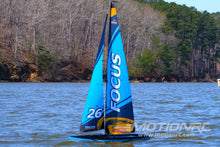 Load image into Gallery viewer, Bancroft Focus V3 Blue 995mm (39.2&quot;) Sailboat - RTR BNC1047-003
