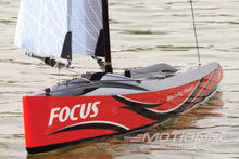 Load image into Gallery viewer, Bancroft Focus V3 Red 995mm (39.2&quot;) Sailboat - RTR BNC1047-002
