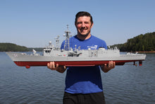 Load image into Gallery viewer, Bancroft Perry-class 1/100 Scale 1350mm (53.1&quot;) US Navy Guided Missile Frigate - RTR BNC1070-003
