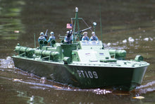 Load image into Gallery viewer, Bancroft PT-109 1/24 Scale 1030mm (40&quot;) US Navy Patrol Torpedo Boat - RTR BNC1073-001
