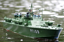 Load image into Gallery viewer, Bancroft PT-109 1/24 Scale 1030mm (40&quot;) US Navy Patrol Torpedo Boat - RTR BNC1073-001
