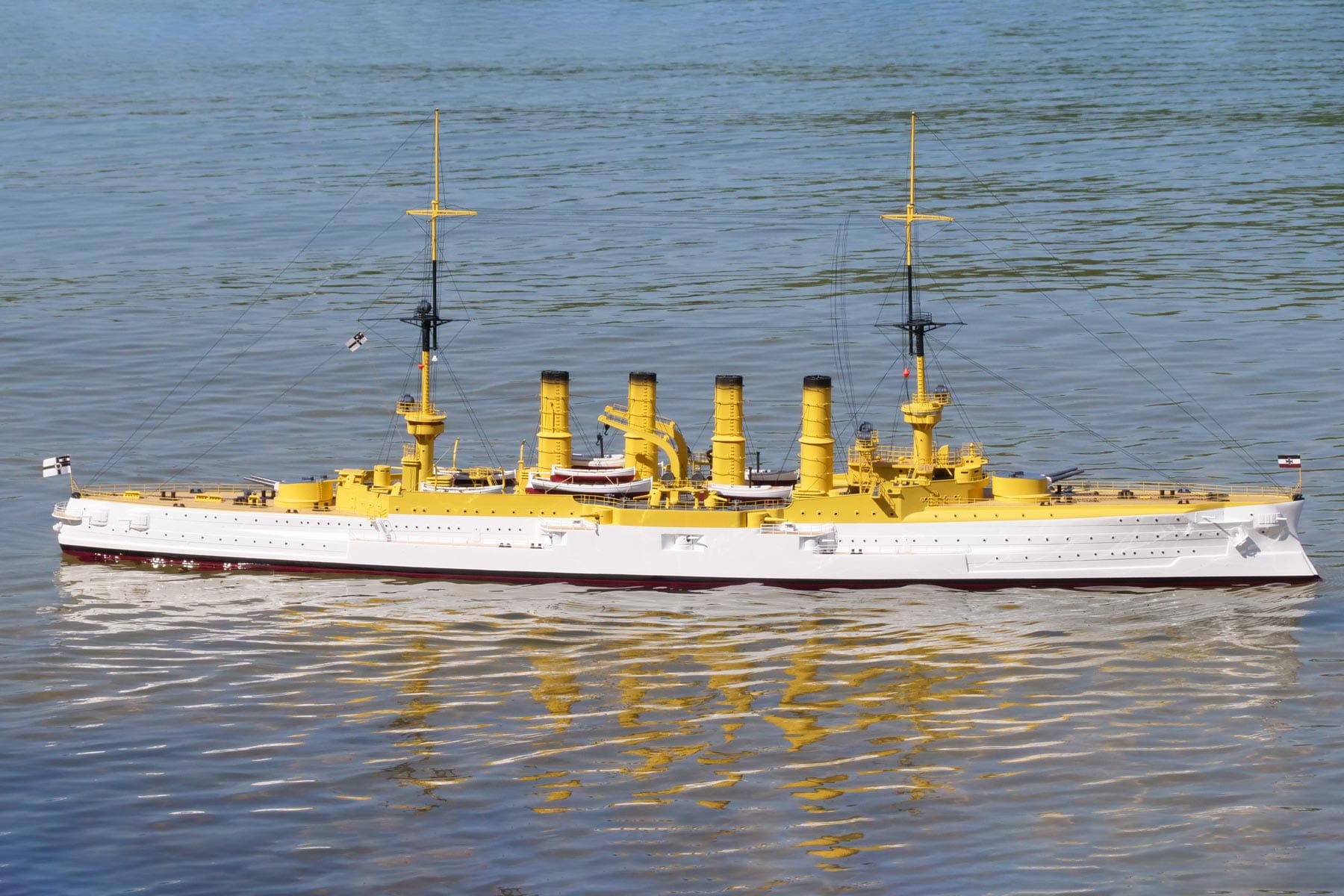 Bancroft Scharnhorst Peacetime Colors 1/100 Scale 1350mm (53