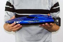 Load image into Gallery viewer, Bancroft Swordfish Mini Blue 430mm (17&quot;) Racing Boat - RTR - (OPEN BOX) BNC1012-002(OB)
