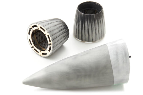 Black Horse 1635mm Mig-29 Turbine Fuselage Parts Set BHM1019-121