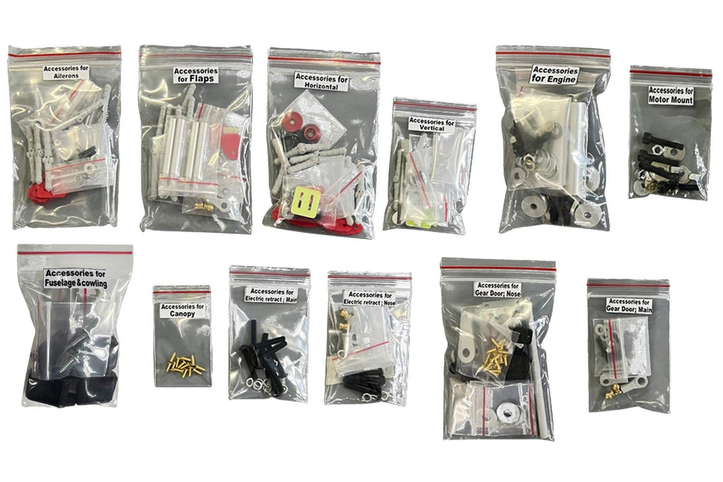 Black Horse 1962mm Pilatus PC-21 Hardware Set BHM1023-110
