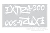 Black Horse 2260mm Extra 300 Decal Sheet BHM1009-118